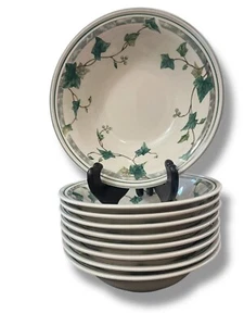 Menge 8 Noritake Keltcraft Suppe Müsli Salat Schüsseln 7" Ivy Lane 9180 Irland - Bild 1 von 11