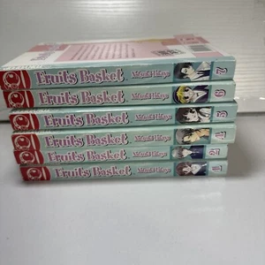 Fruits Basket  Volumes 1,2,4,5,6,7 Manga Graphic Novels, First Printings - Foto 1 di 9