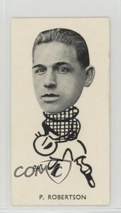 1938 Sinclair Well Known Footballers Tobacco Peter Robertson #24