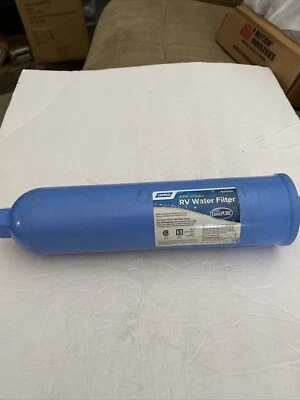 New Camco Taste PURE KDF Carbon High Flow RV Water Filter 40045 Exterior - Image 1 of 4