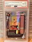 2005 Score Dragon Ball Gt Broly, Second Coming Limit.#F1 Exclusive  Psa 8 Pop 3