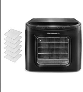 Elite Gourmet 6-Tier Food Dehydrator EFD-313B - Picture 1 of 9