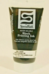 Speedball Block Printing Ink 3500 BLACK 2.5 oz.NEW - Picture 1 of 4