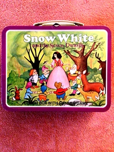 Vintage Schneewittchen Brotdose mit Ohio Art Spinner-EX - Bild 1 von 5