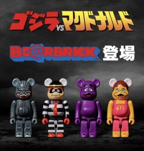 Medicom McDonald s Godzilla BE@RBRICK 150% Collaboration Figure Set Bearbrick FS - Picture 1 of 3