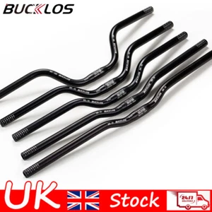 25.4mm Handlebar 20/40/60/100mm Aluminum MTB Road Bike 620/660/720mm Riser Bar - Picture 1 of 18