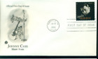 2013 First Day of Issue - Postage Stamp honoring Johnny Cash - PCS