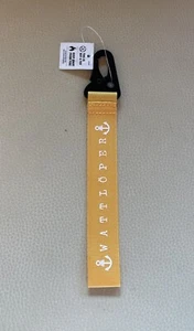 Lanyard Schlüsselband gelb m Aufdruck NEU m Etikett - Bild 1 von 3