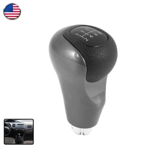 Perilla de cambio de marchas negra de 6 velocidades con bota para auto Honda Civic 2006-2011 - Imagen 1 de 18