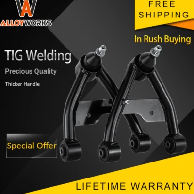 Front Upper Control Arms Tubular 2-4"Lift For 82-2005 Chevy GMC S10 Blazer 4WD - Image 1 of 4