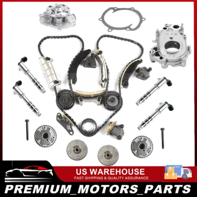 9-0753S Timing Chain Kit &VVT Sprocket for Cadillac Chevy GMC 3.0L 3.2L TS1004 Foto 1 de 4