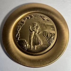 Placa de cobre serie Tom Sawyer Continental Mint "Perdido en una cueva" 8" por... - Imagen 1 de 2
