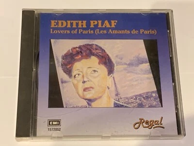 EDITH PIAF - LOVERS OF PARIS (CD 14 TRACKS , 1991) - image 1 of 4
