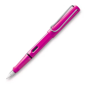 Lamy Safari Fountain Pen Fine Nib Tip Office/School Writing Stationery Pink - Picture 1 of 1