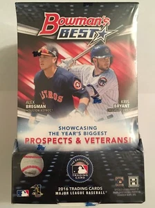 2016 Bowman's Best Baseball Master Box - Hobby - 4 Autos!!! - Bild 1 von 2