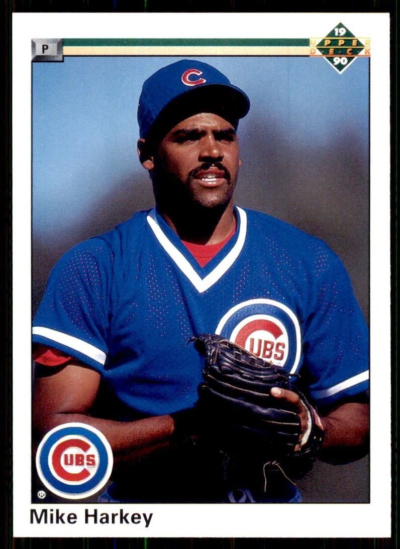 1990 Upper Deck Mike Harkey Baseball Cards #107