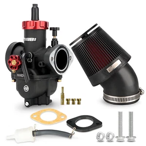 Juego de carburador de brida NIBBI Racing PE 28mm para moto de cross 200cc 250cc - Imagen 1 de 14