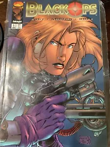 BLACK OPS #5 (Image Comics 1996) VARIANTE COPERTINA OTTIME CONDIZIONI - Foto 1 di 2