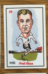 Luton Bolton Sheff Weds England FRED KEAN TRADE Card Rare 