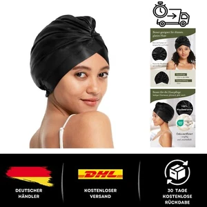 Klassische Retro-Seidenhaube für Damen – Fördert Pony und schützt lockiges Haar - Bild 1 von 10