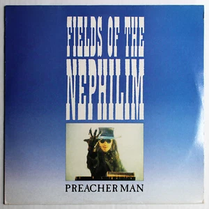 FIELDS OF THE NEPHILIM Preacher Man 12" 1987 Situation Two UK Import VINYL Goth - Picture 1 of 3