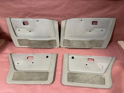 Painel de porta BMW E28 535I 524td 528e 528I acabamento bege conjunto interno fabricante de equipamento original 168K milhas - Imagem 1 de 4