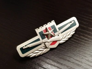 Chinese ARMY PLA tpye 07 enamelled metal chest pin badge military surplus - Picture 1 of 3