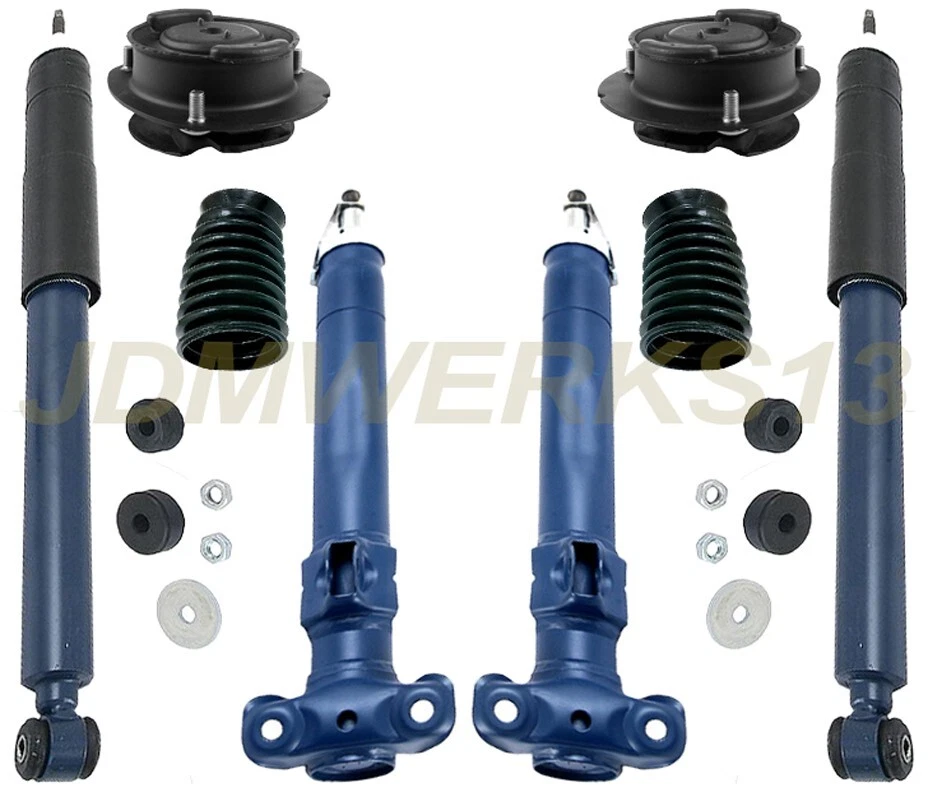 KIT VOLVO 850 S70 V70 C70 AMORTECEDORES TRASEIROS SACHS DIANTEIROS PRO SUECOS - Imagem 1 de 4
