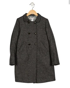 Girls Bonpoint Double Breasted Coat - Picture 1 of 2