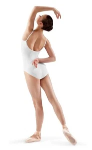 Bloch Ballet Dance Women's Nejor Microlux Camisole Leotard White Size: Small - Picture 1 of 9