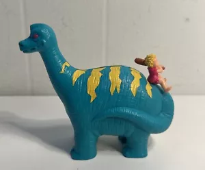 Banco de dinosaurios Wendy's Flintstones 1996 red de dibujos animados verdes sin tapón - Imagen 1 de 8