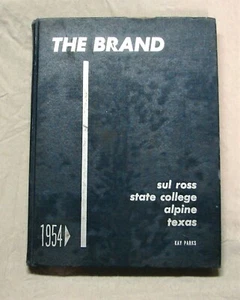 1954 SUI ROSS STATE COLLEGE JAHRBUCH ALPINE TX - Bild 1 von 5