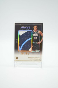 2020 Panini Noir Desmond Bane Rookie Triple Color Jumbo Patch #2/10 Prizm Select