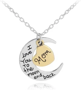 Gifts for Mom Pendant Necklace Mother Gifts for Birthday Christmas Mothers Day - Picture 1 of 12