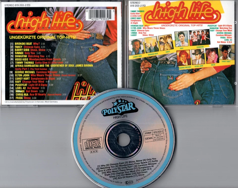 High Life Ungekürzte Original Top-Hits! CD © 1984 Polystar 819 203-2 Frida Fancy - Bild 1 von 1