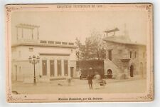 a17 Paris Exposition France world fair original 1889 albumen cabinet card photo