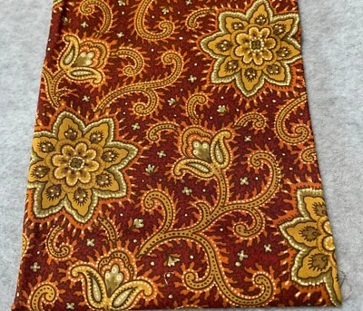 Kashmir III By Sentimental Studios Moda Cotton Fabric Fat Quarter Floral Paisley - Image 1 of 4