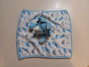 Forever Baby Lovey Blue Dinosaur Fleece Soother - Picture 1 of 4
