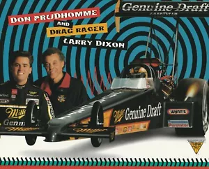 1995 Larry Dixon Don Prudhomme Top Fuel NHRA Dragster Hero Card Photo - Bild 1 von 1