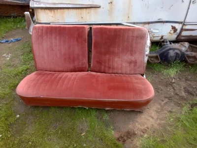 GM A 1964-1967 carrocería asiento de banco plegable de fábrica Chevelle GTO Cutlass Skylark OEM Foto 1 de 4