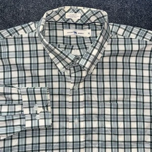 Onward Reserve Hemd Herren Gr. XL grün kariert Langarm Button Down Classic Fit - Bild 1 von 6