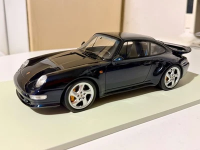 SPARK MODELS 18S469 PORSCHE 911 (993) TURBO S BLU MET.  1/18 - Immagine 1 di 4