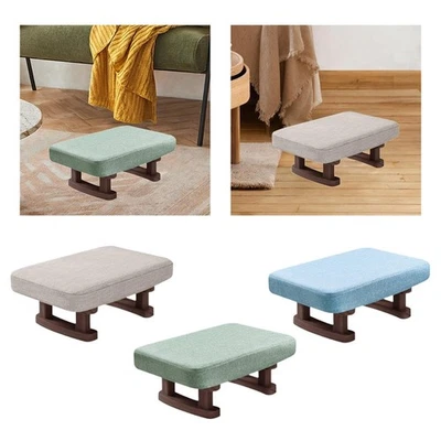 Modern Rectangle Chair Step Stool Small Low Ottoman Bench Fashion 41x30x18cm $ - Image 1 of 4