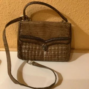 Vintage Krokodil Handtasche in neuwertigem  Zustand  - Bild 1 von 4