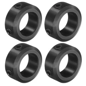 4pcs Set-Screw Collars 15mm Bore 1045 Carbon Steel Shaft Collars, 24mm OD - Picture 1 of 6