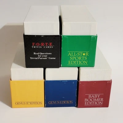 Винтажный тривиальный преследования «классический» лот ~ 2500 карт ~ 5 ранних изданий - Изображение 1 из 4