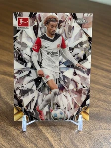 Hugo Ekitike 2024-25 Topps Cromo Bundesliga Diamante Grabado #DE-11 Estuche Hit SP - Imagen 1 de 2