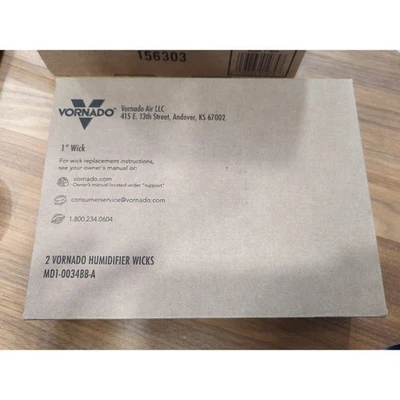 Mecha humidificadora de repuesto Vornado MD1-0034BB-A (paquete de 2) blanca nueva Foto 1 de 4