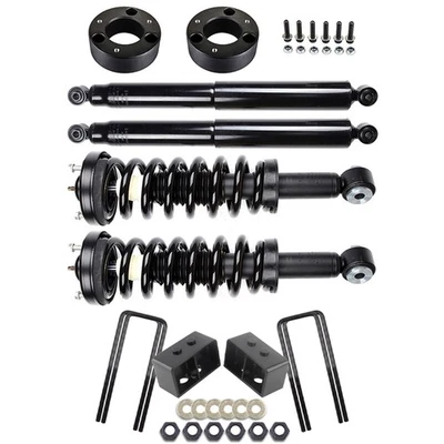 3" Front 3" Rear Leveling Kit & Front Struts & Rear Shocks For 2004-08 Ford F150 Foto 1 de 4