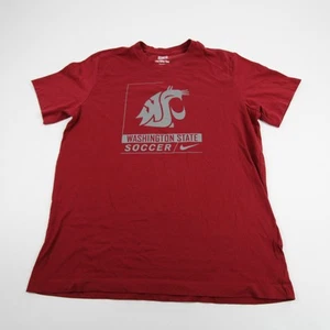 Washington State Cougars Nike Dri-Fit Short Sleeve Shirt Men's Crimson Used - Picture 1 of 5